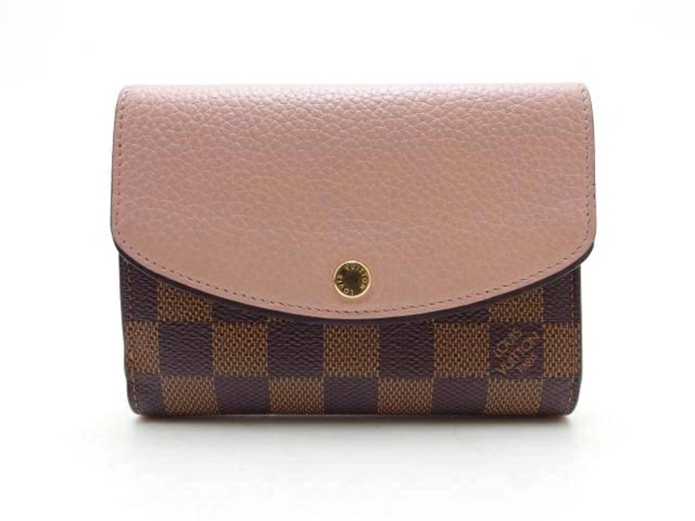 LOUIS VUITTON Wallet Accessories Portefeuille Normandie Rose Pink Ballerine